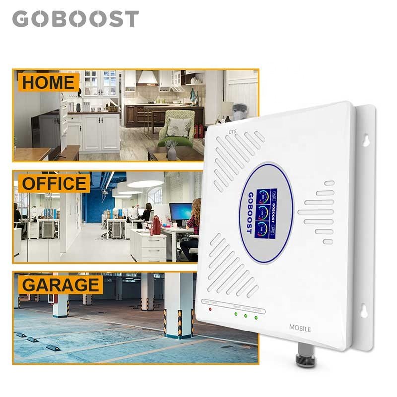 Goboost high quality amplifier 850 900 2100 triband cdma gsm wcdma 2g 3g 4g mobile signal booster